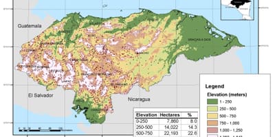 რუკა ჰონდურასის დონიდან